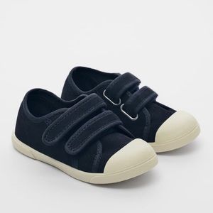 NWT Zara Baby Leather Sneakers size 5.5